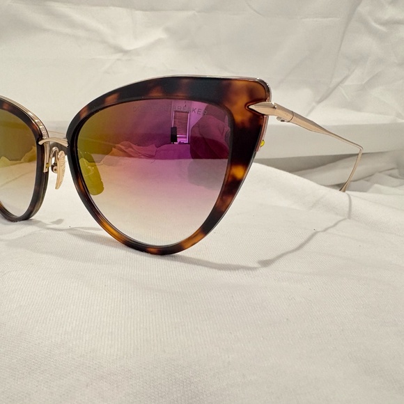 NEW! DITA HEARTBREAKER 22027-B-TRT-GLD; TOURTOISE CHAMPAGNE GOLD W/ PURPLE FLASH - Picture 2 of 8